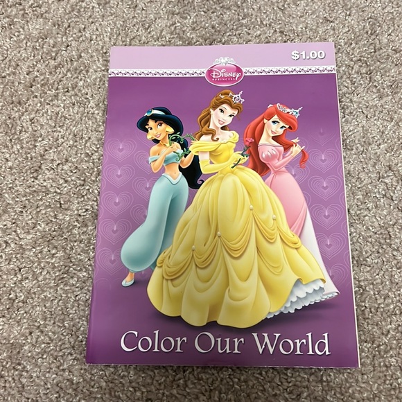 Set of 4 coloring books (2 Disney Princess and 2 adult) - Picture 2 of 16